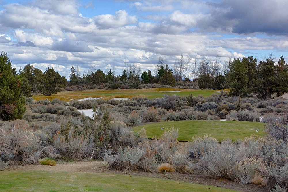 Hole 17 Pronghorn Golf Club Nicklaus Course