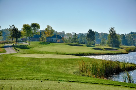 The Bull at Pinehurst Farms Hole 3 - Breaking Eighty