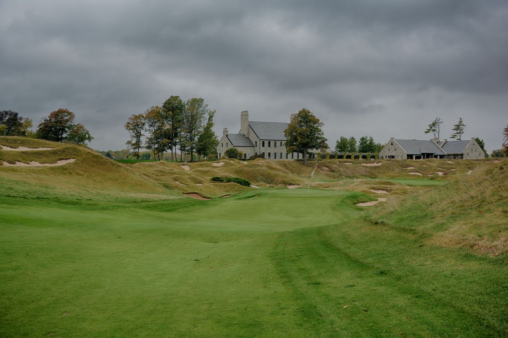 Whistling Straits Hole 9-Approach