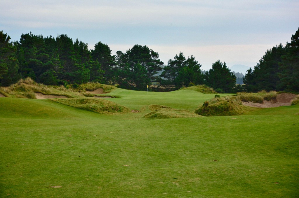 Hole 7 at Pacific Dunes in Bandon, Oregon