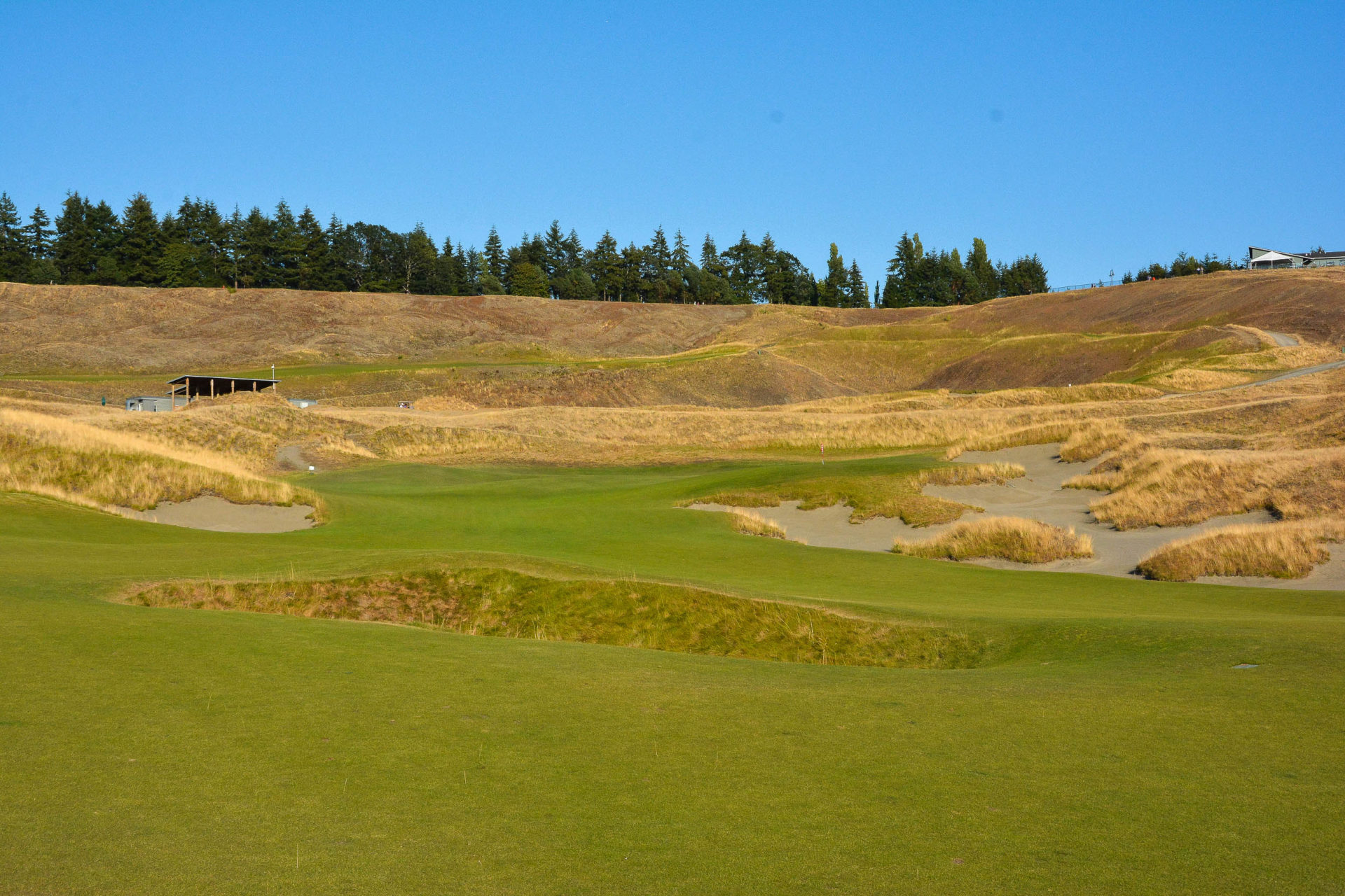 Chambers Bay Hole 18 2 Breaking Eighty   Chambers Bay Hole 18 2 