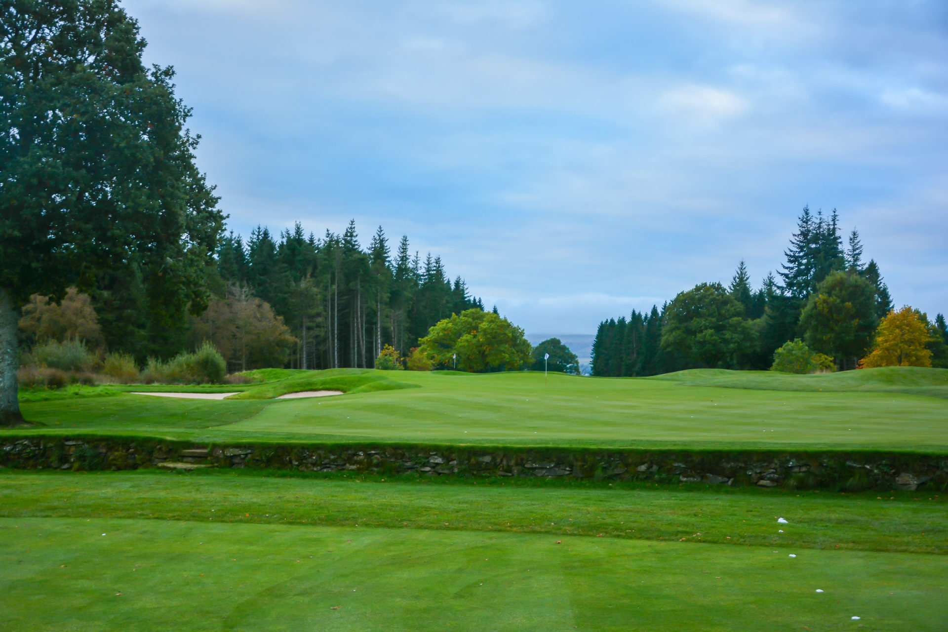The second hold of Loch Lomond Golf Club.