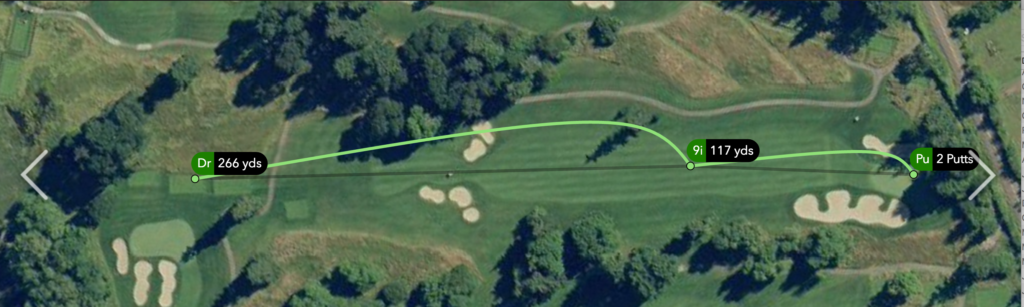 Carry distance on Mizuno JPX-900 as measured by Arccos