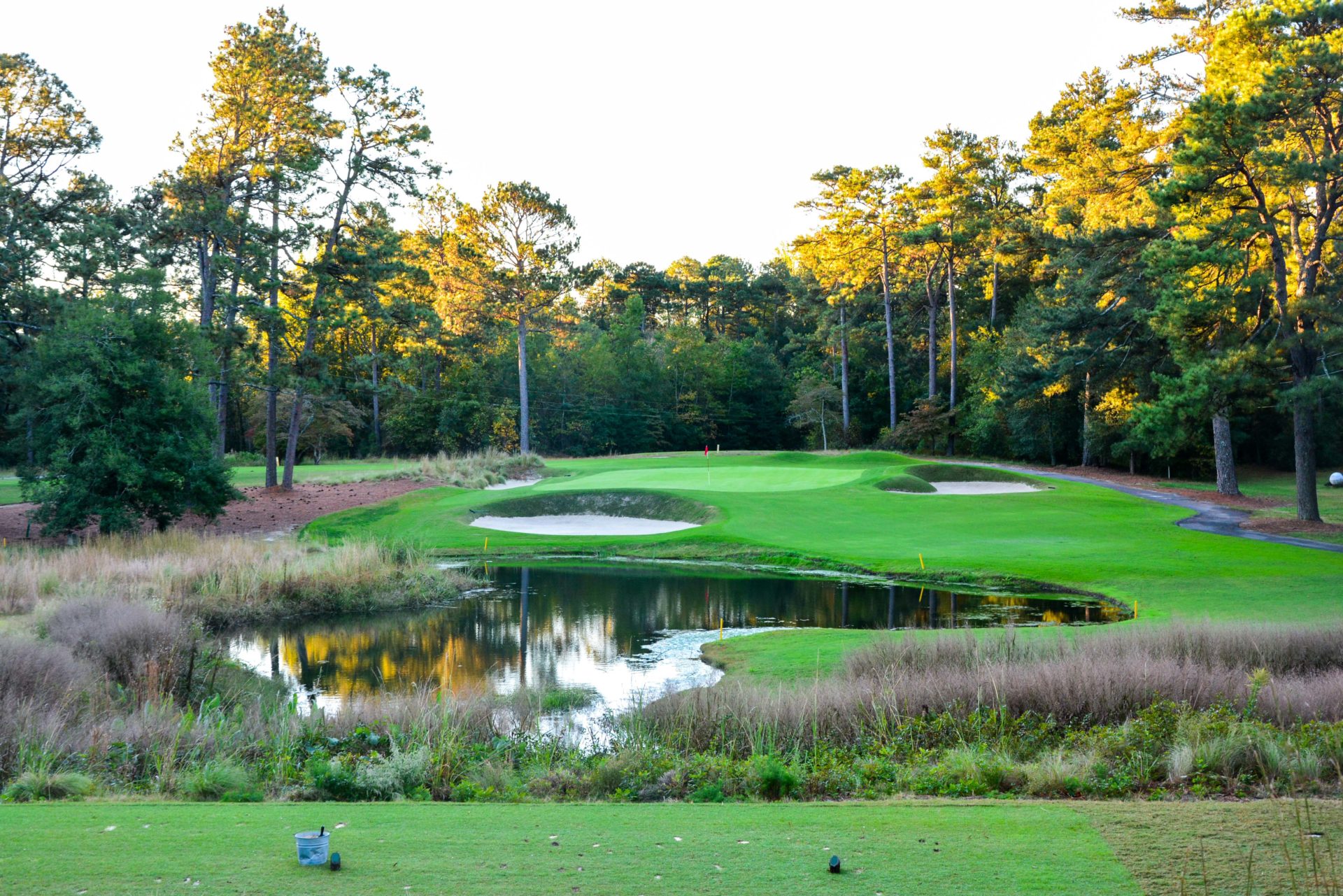 Third hole at Pine Needles Golf Course