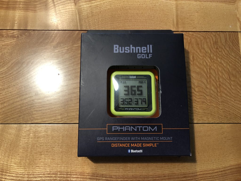 Bushnell Phantom Golf GPS Packaging