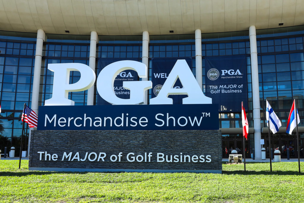 PGA Merchandise Show Sign