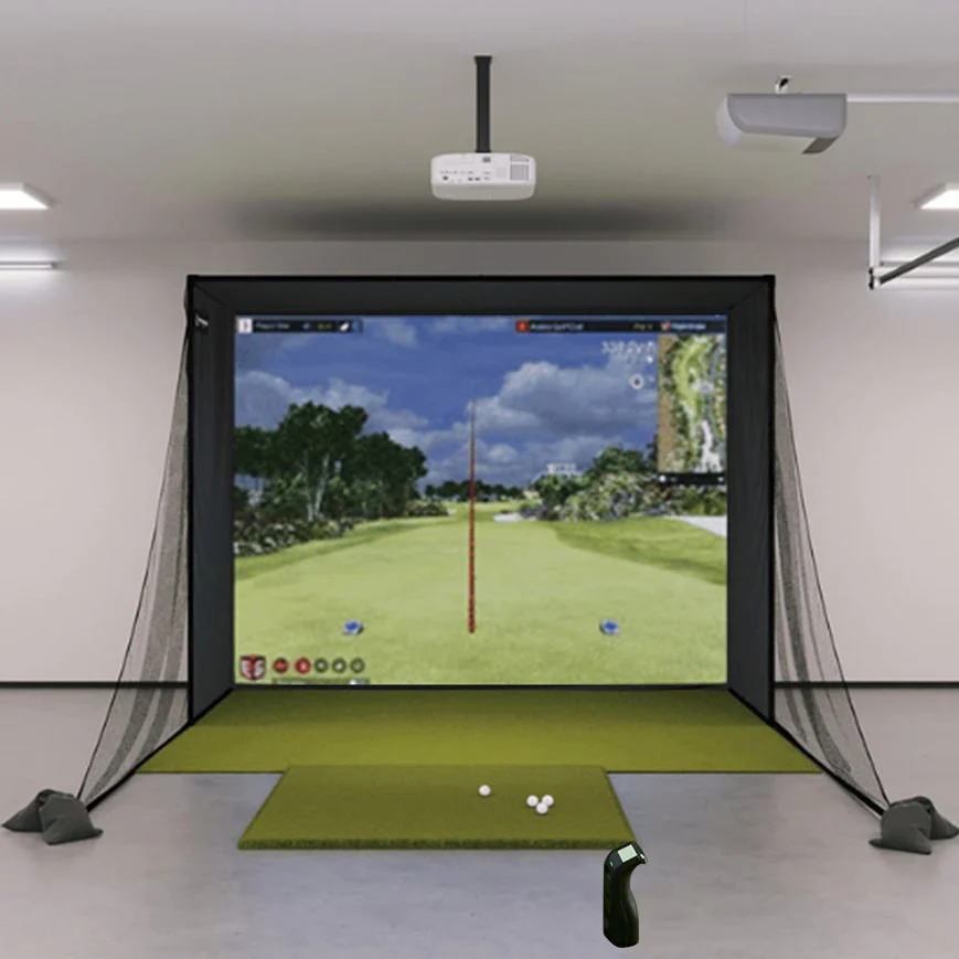 How to Setup the Best Golf Simulator at Home in 2023 (It's EASY)