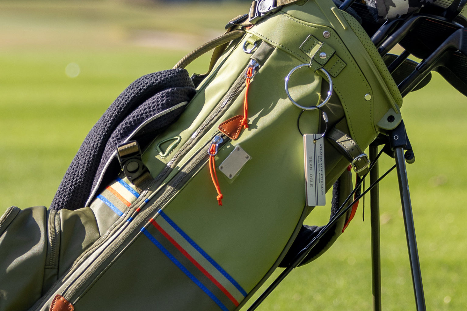Sun Mountain Mid Stripe Golf Bag A New Player in Luxury Bag Market
