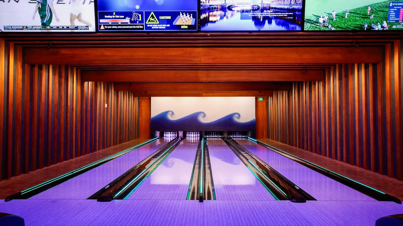 Kohanaiki Club bowling alley
