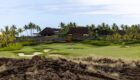 Kohanaiki Golf Clubhouse and 18th hole