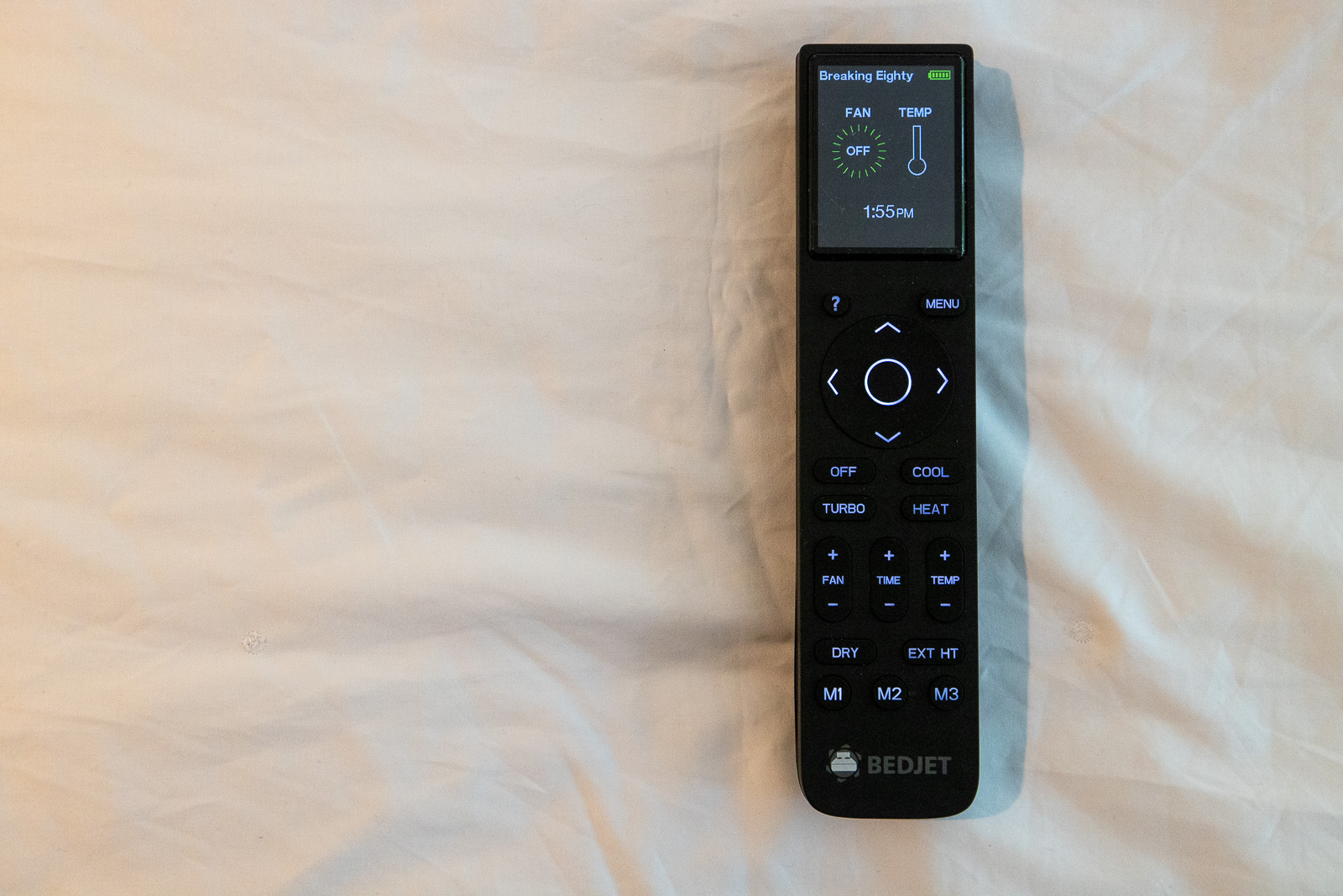 bedjet remote not working