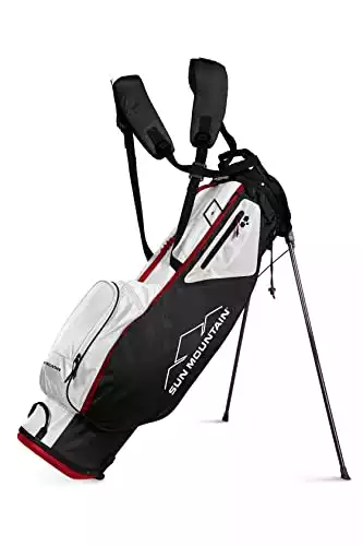Leather Sunday Golf Bag Luxury Golf Bag