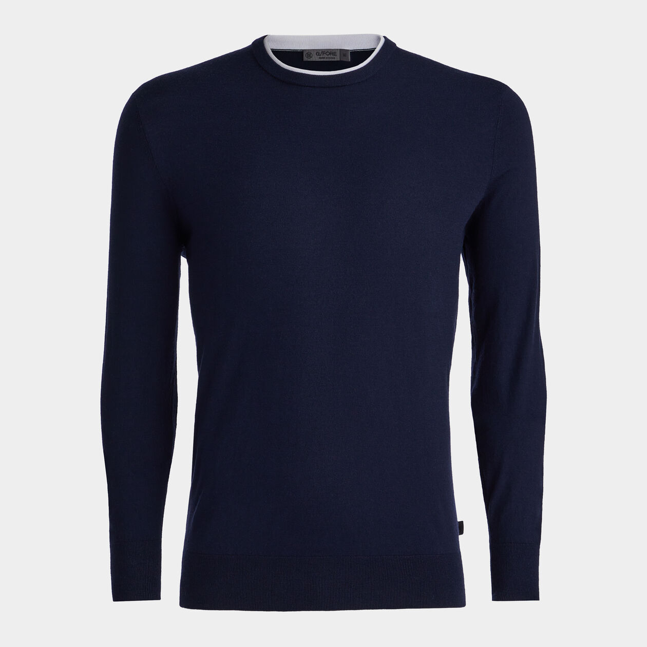 G/FORE Contrast Crew Sweater - Use Code "G4BREAKING8010" to Save 10%