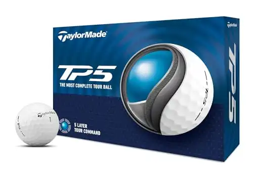 TaylorMade Golf 2024 TP5 Golf Balls One Dozen