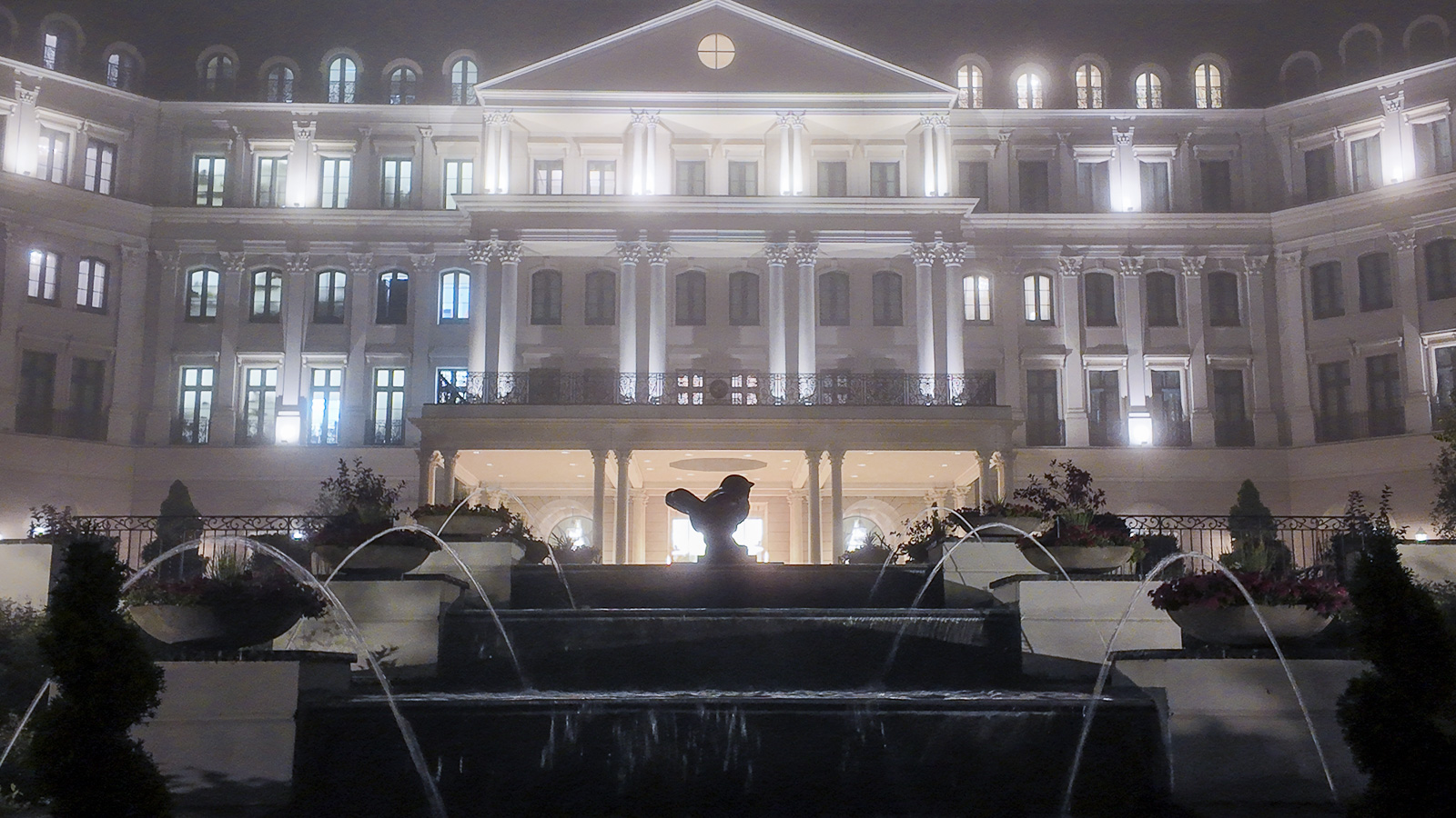 Nemacolin Chateau at Night