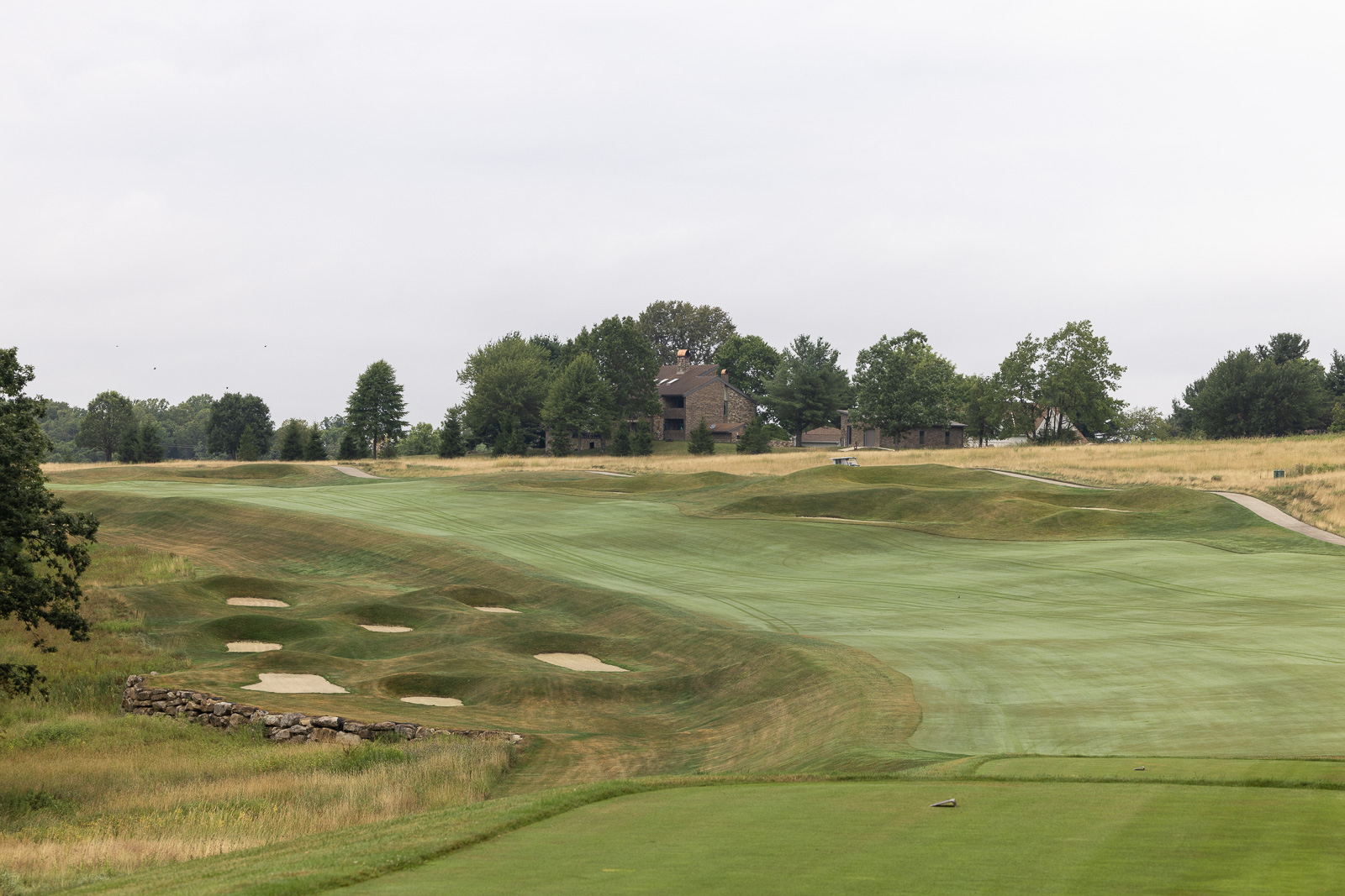 The opening hole at Shepherd's Rock