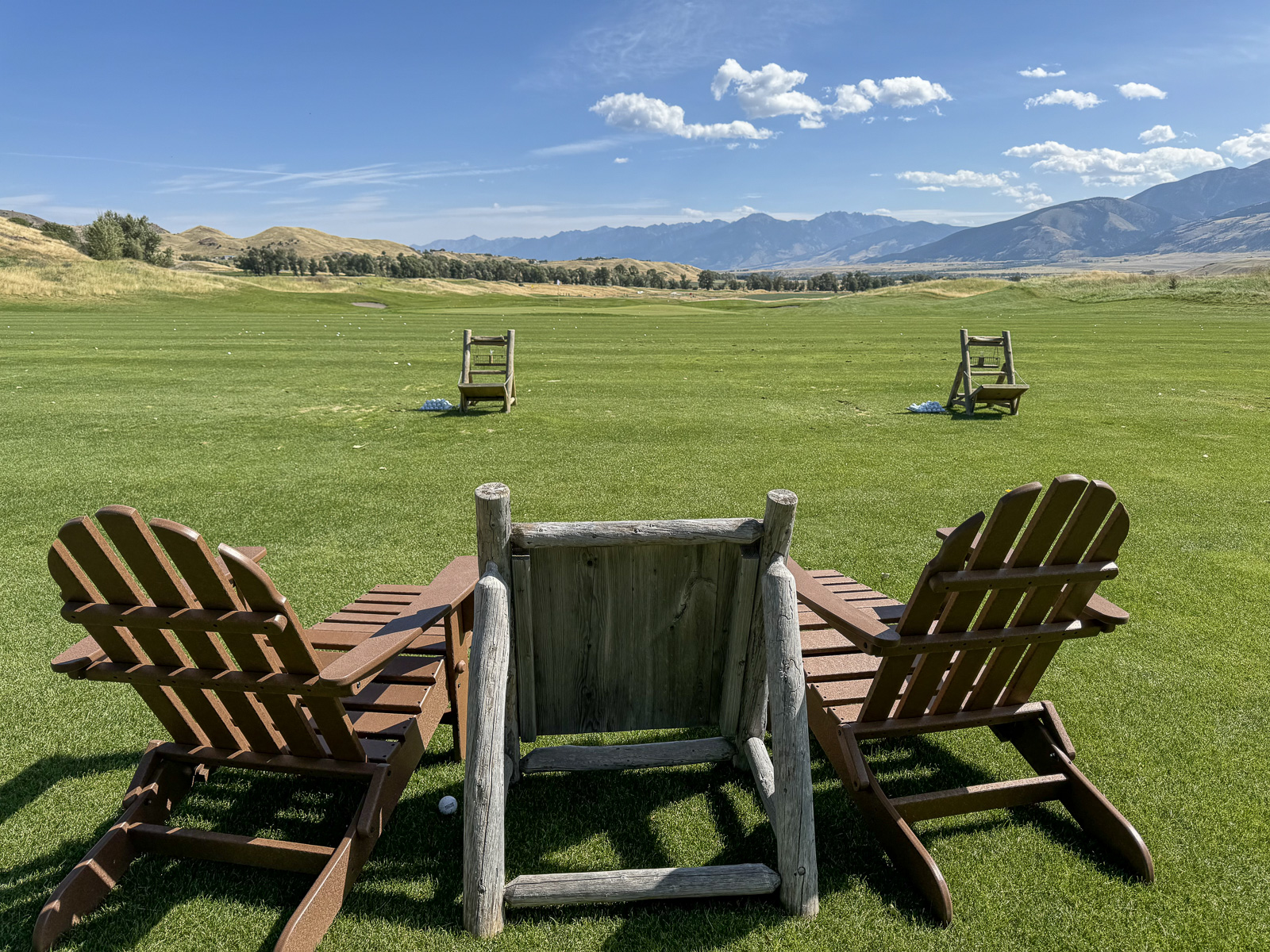 The driving Range at Mountain Sky.