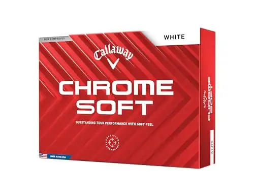 CALLAWAY Golf 2024 Chrome Soft Golf Balls