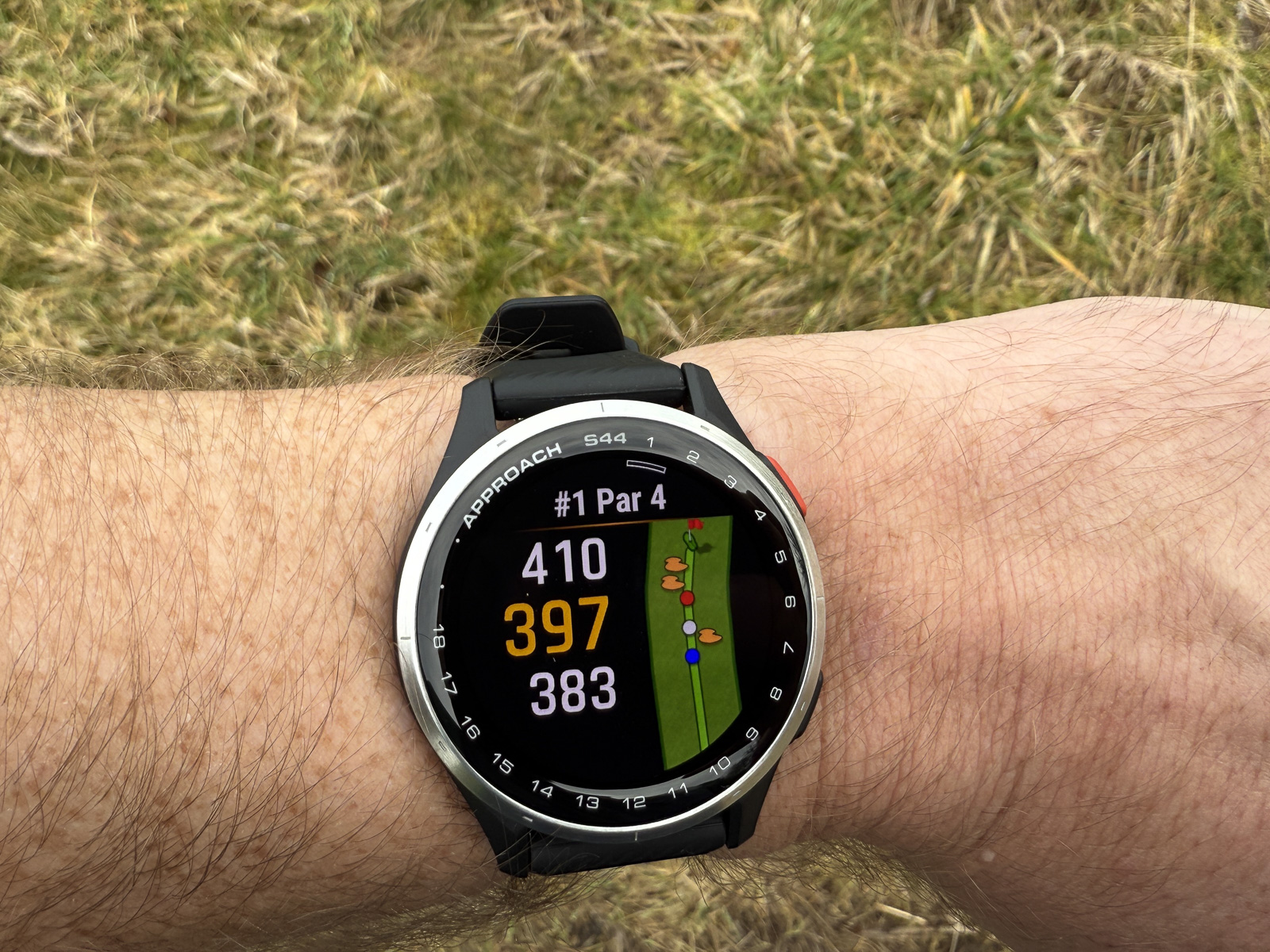 Garmin Approach S44 Screen