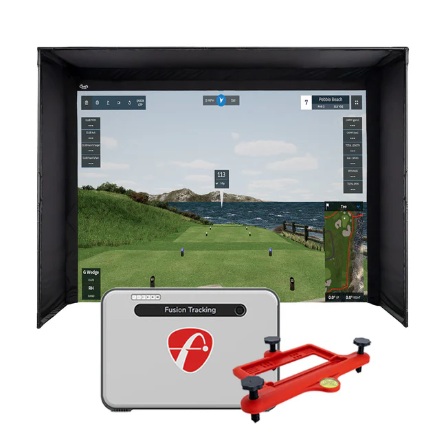 FlightScope Mevo+ with Carl's Place DIY Enclosure and Fiberbuilt Mat