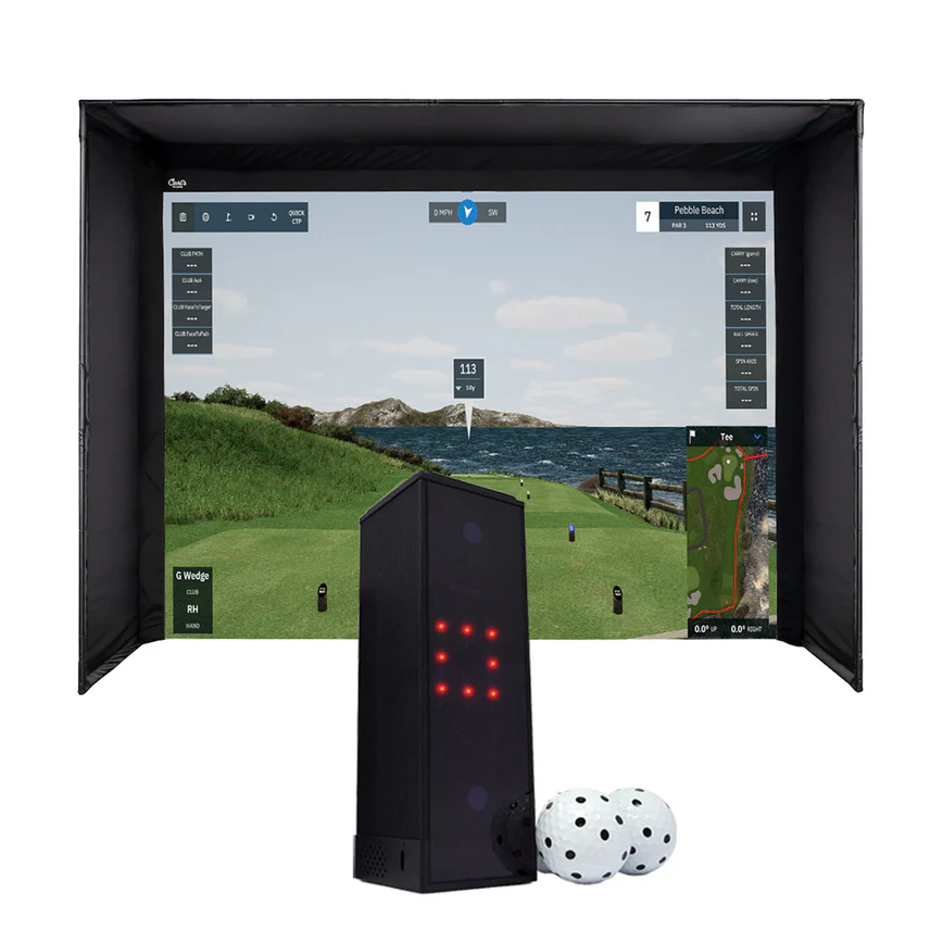 Square Golf Launch Monitor with Carl's Place DIY Enclosure Package