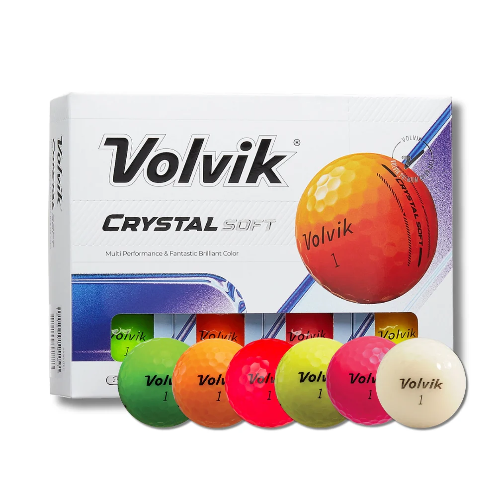 Volvik Crystal Soft Golf Balls