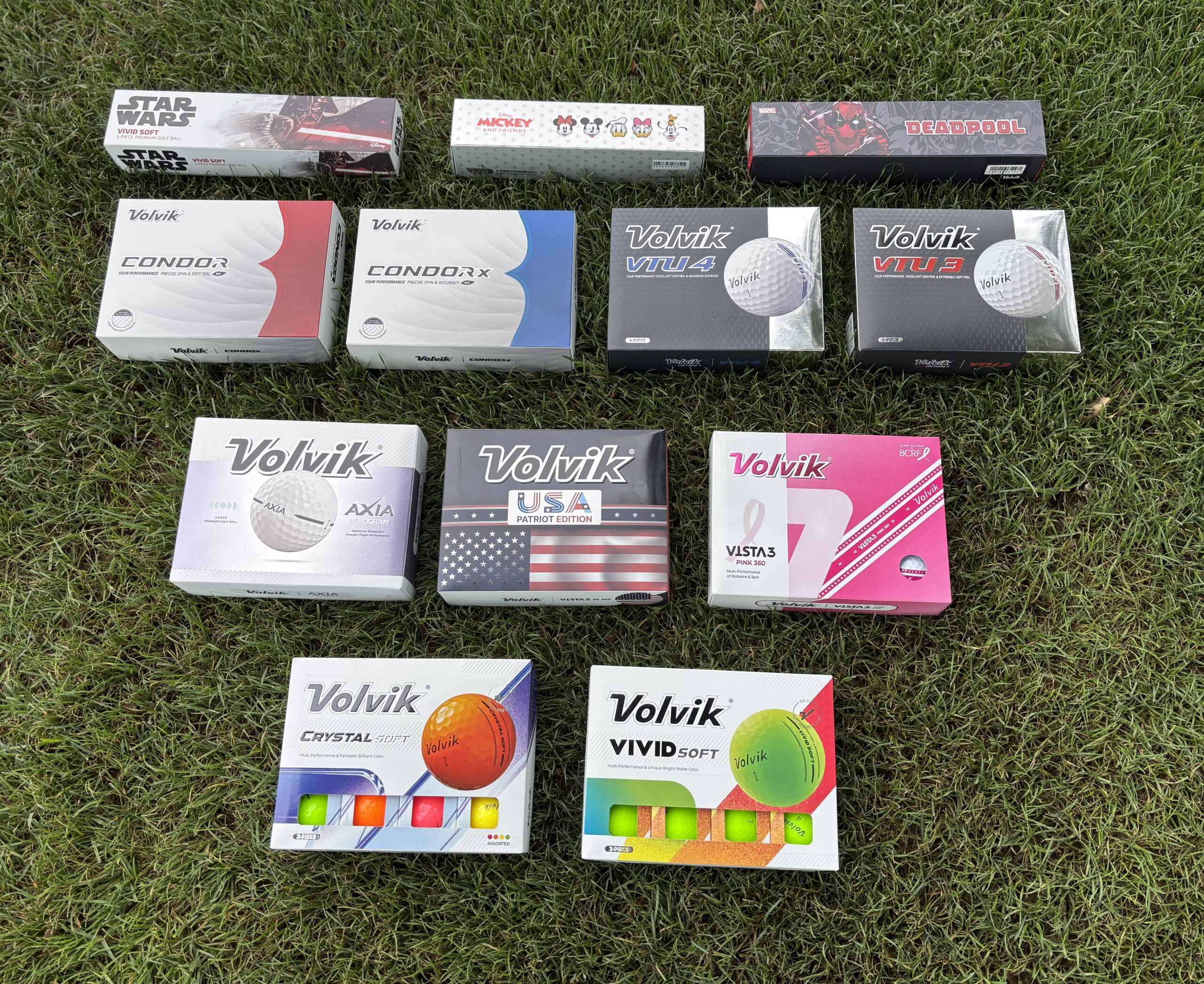 Volvik golf balls