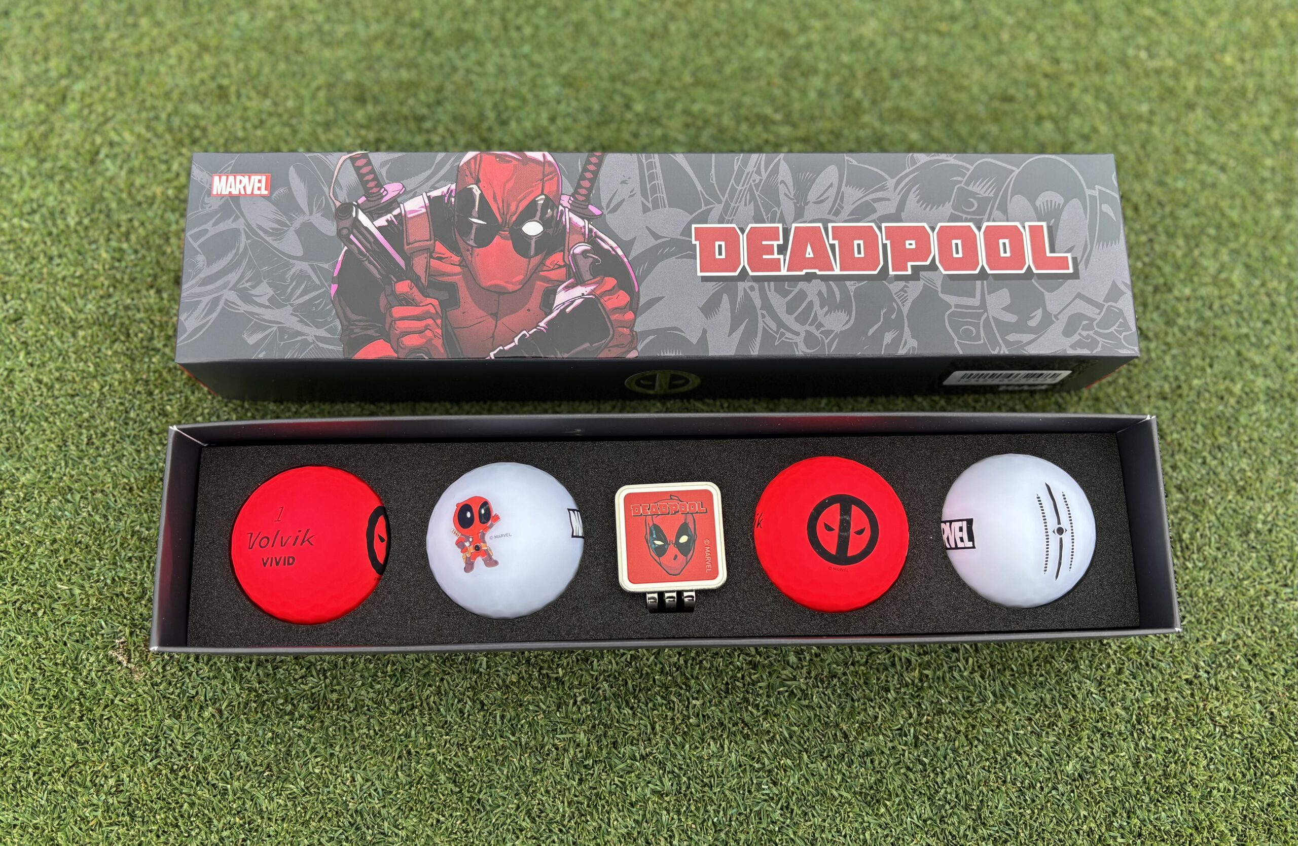 Volvik Deadpool golf balls