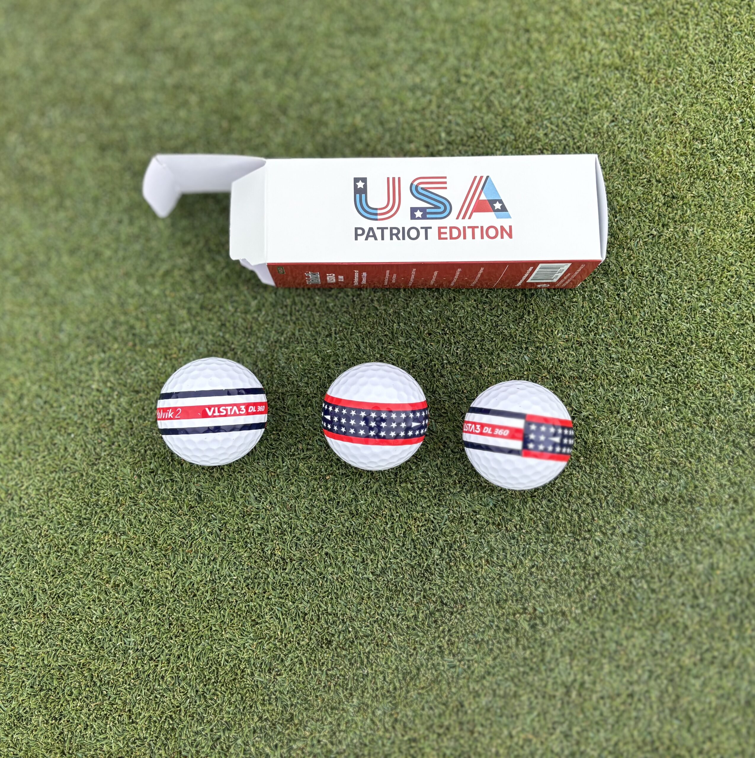 Volvik golf ball Patriot Pack