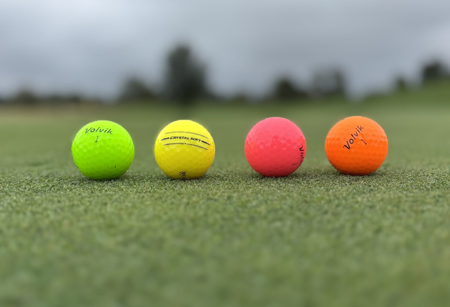 Volvik Crystal Soft golf balls