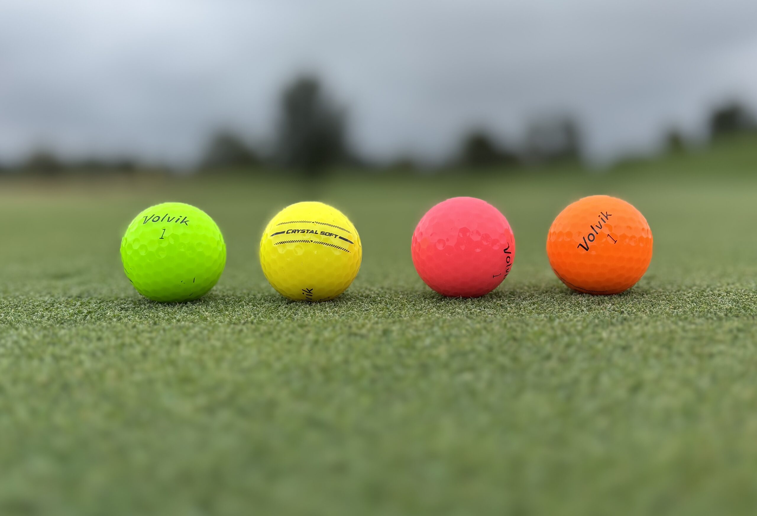 Volvik Crystal Soft golf balls