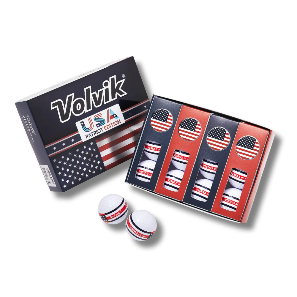Volvik Vista3 Patriot Pack Golf Balls