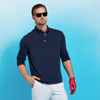 G/FORE Luxe Mid Quarter Zip | Use Code G4BREAKING8010 to save 10%!