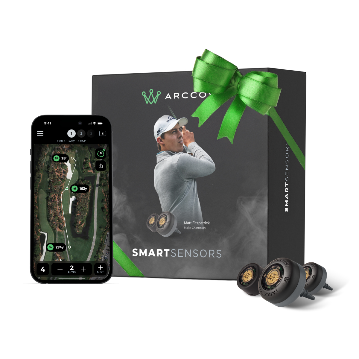 Arccos Caddie Sensors - Use code "BE15" for 15% off
