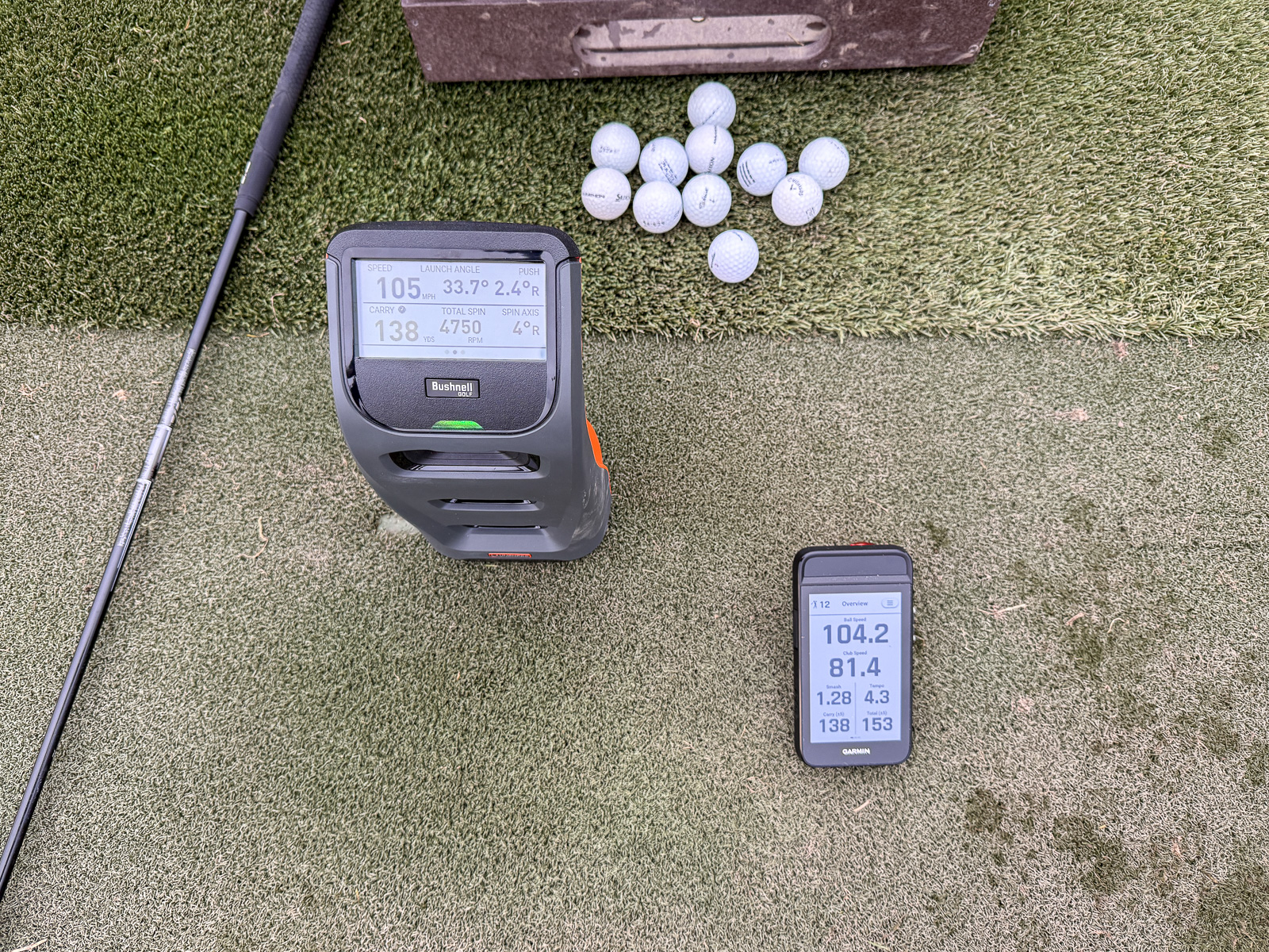 Garmin G82 vs Launch Pro