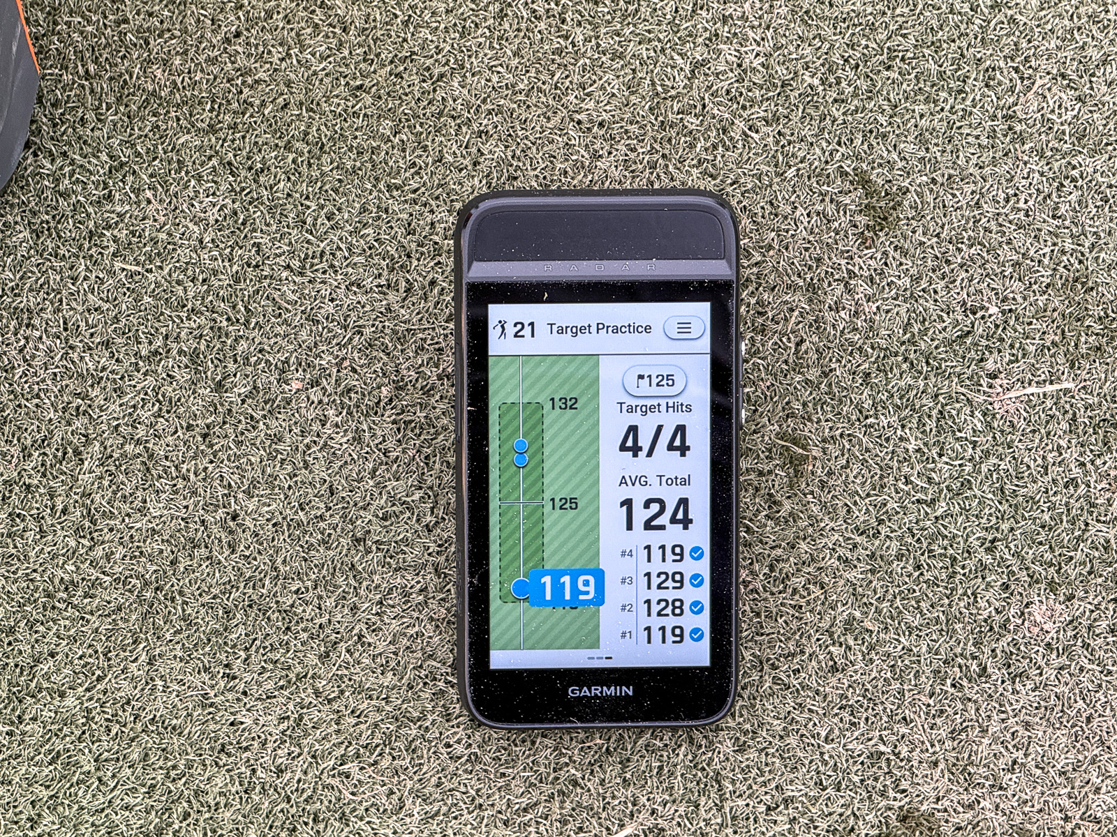Garmin G82 Practice Modes