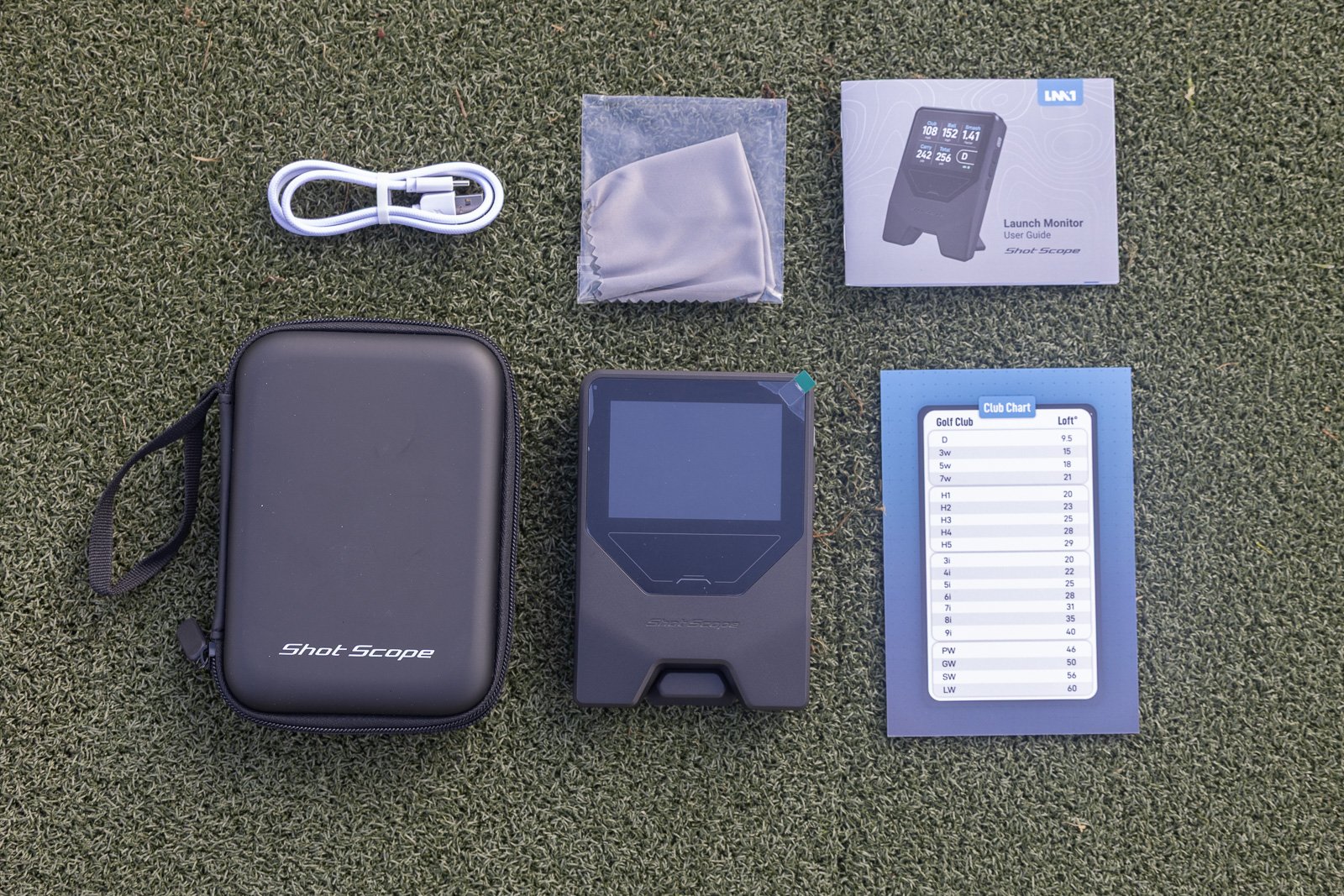 Shot Scope LM1: What's in the box.