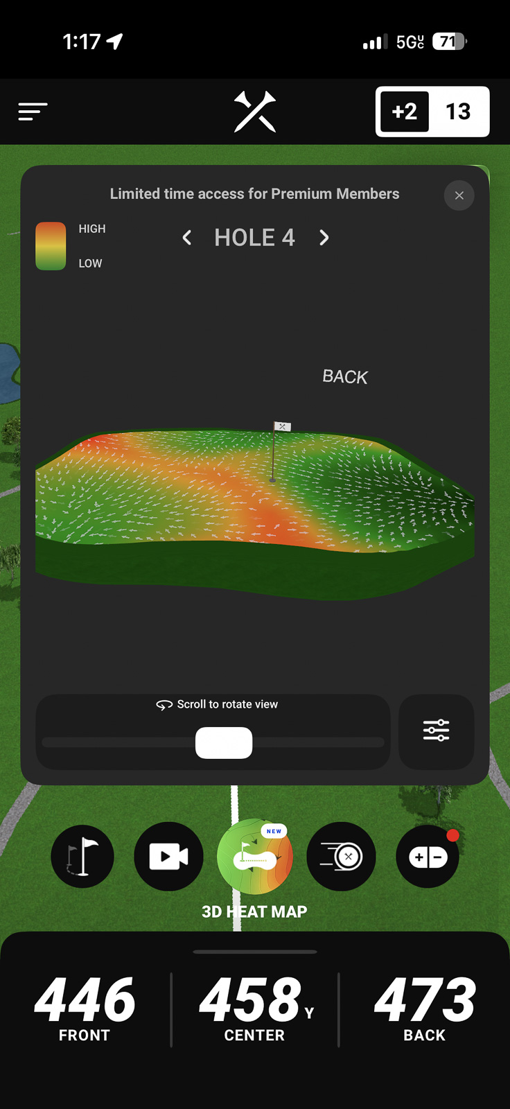 Blue Tees Green Map[