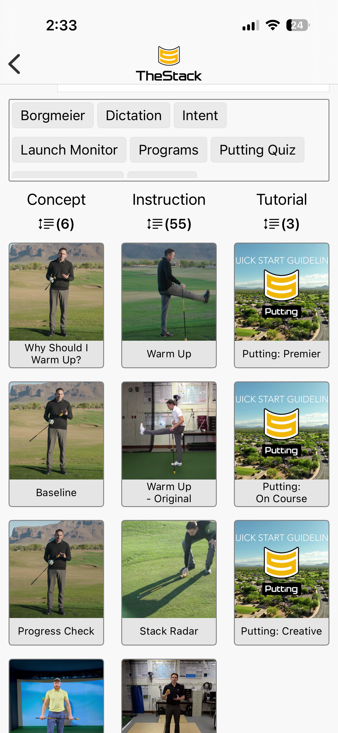 The Stack System app