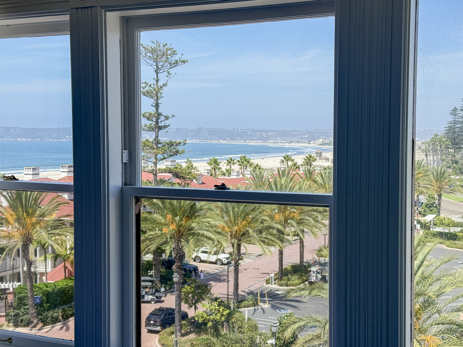 Hotel Del Coronado oceanview room