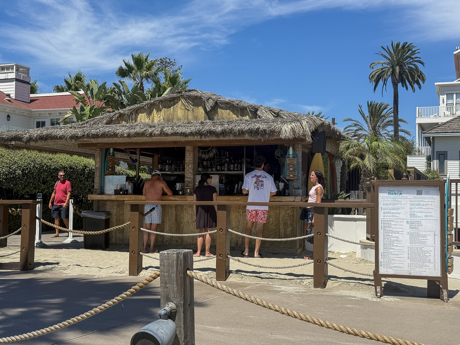Hotel Del Coronado Beach Taco Shack